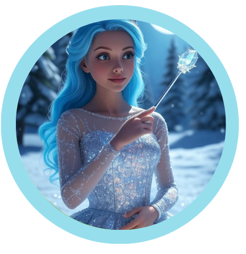 Princess with wand