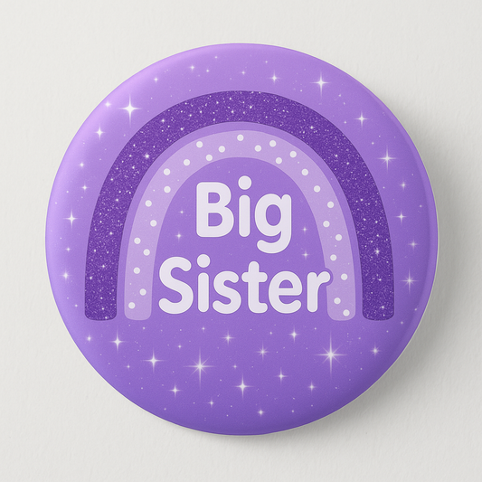 Big Sister purple rainbow