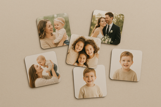 Bundle of 6 photo magnets