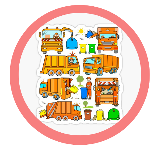 Rubbish trucks