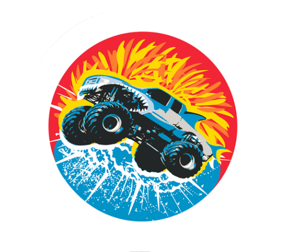 Monster Truck flames