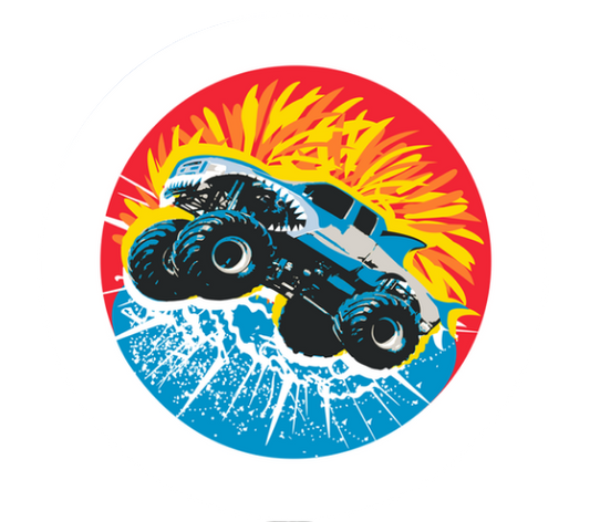Monster Truck flames