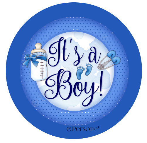It's a Boy baby bottle