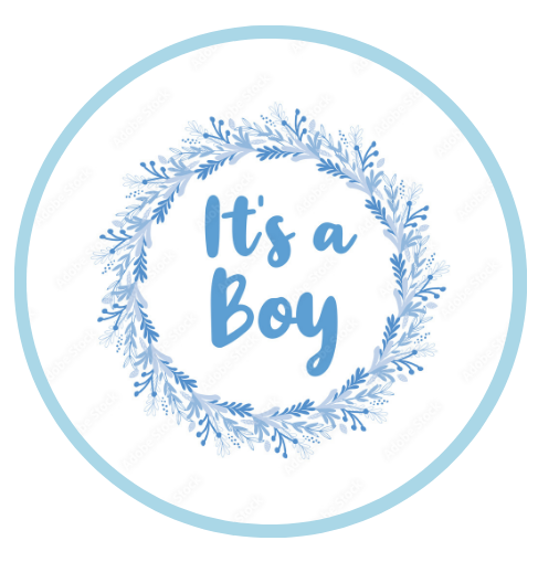 It's a Boy wreath